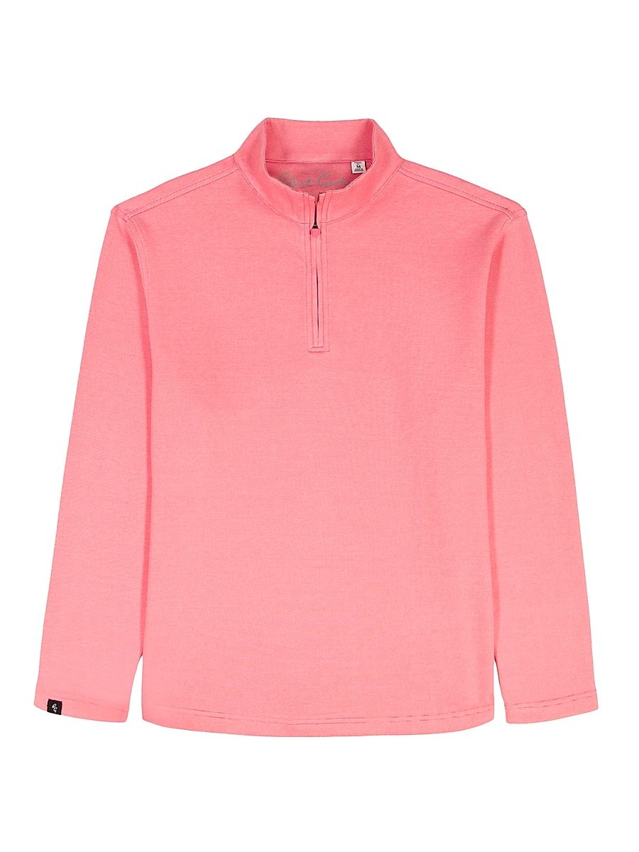Men's Troland Quarter-Zip Pullover - Pink Lemonade - Size XXXL
