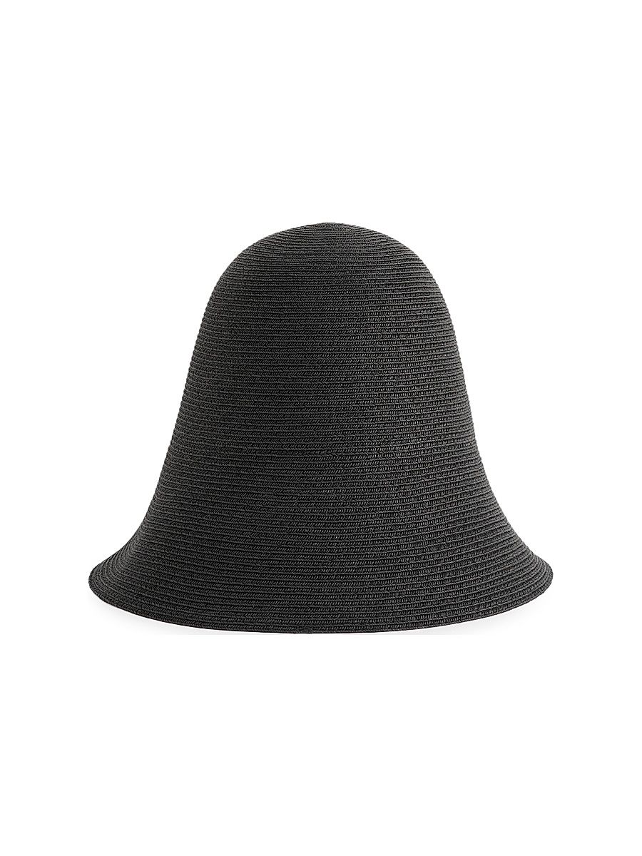 Women's Paper Sun Hat - Black