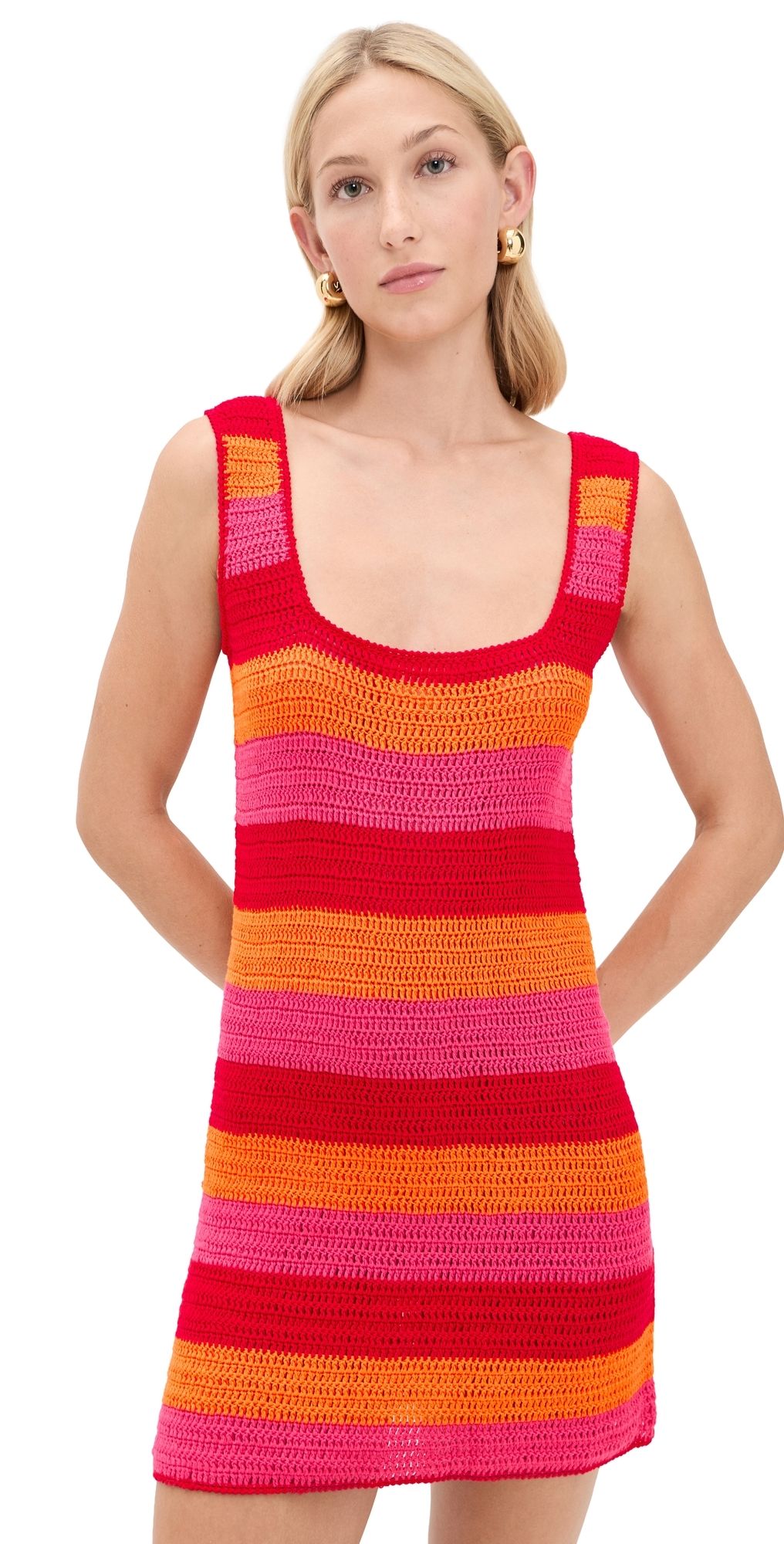 Show Me Your Mumu Day Trip Dress Oasis Stripe XS