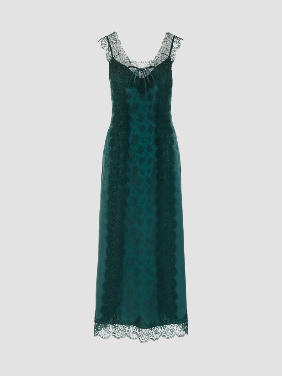 Hill House Home Women's The Winsome Dress - Green - Size XL