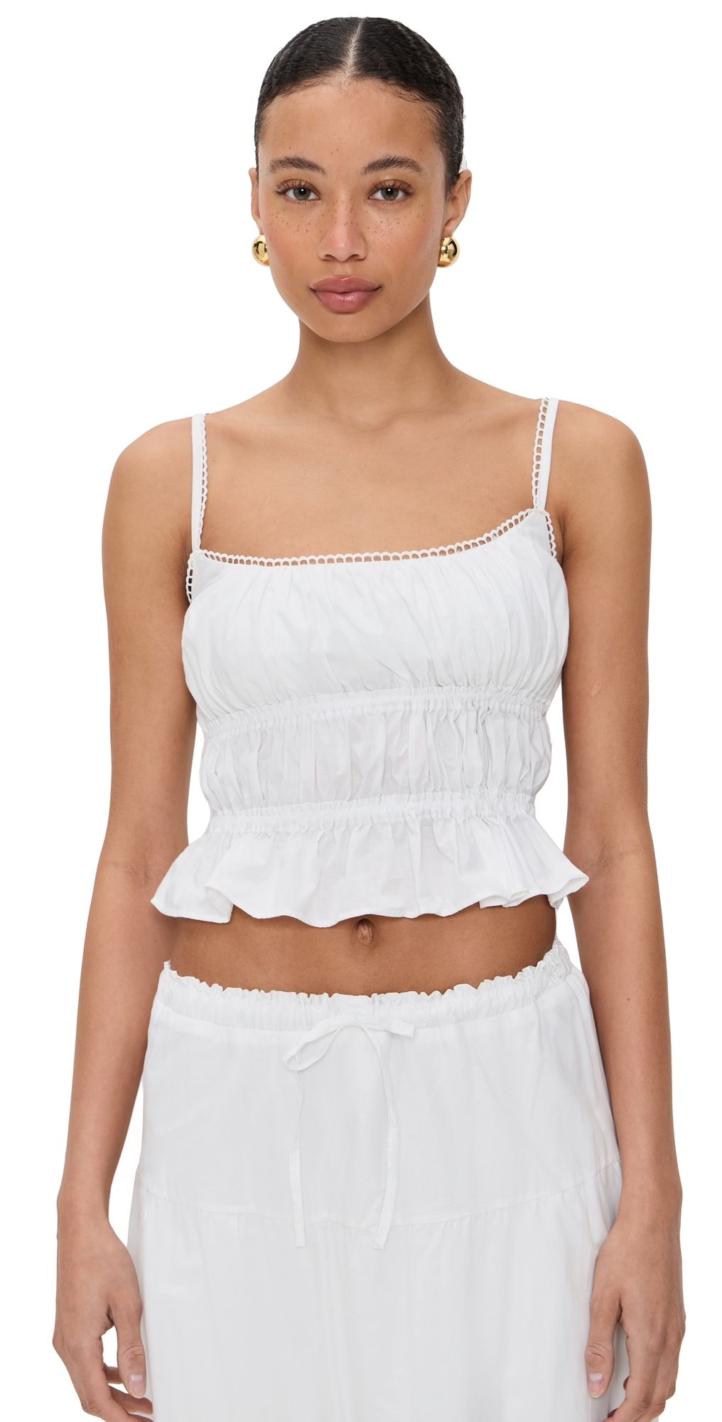 Peixoto Amelia Top White S