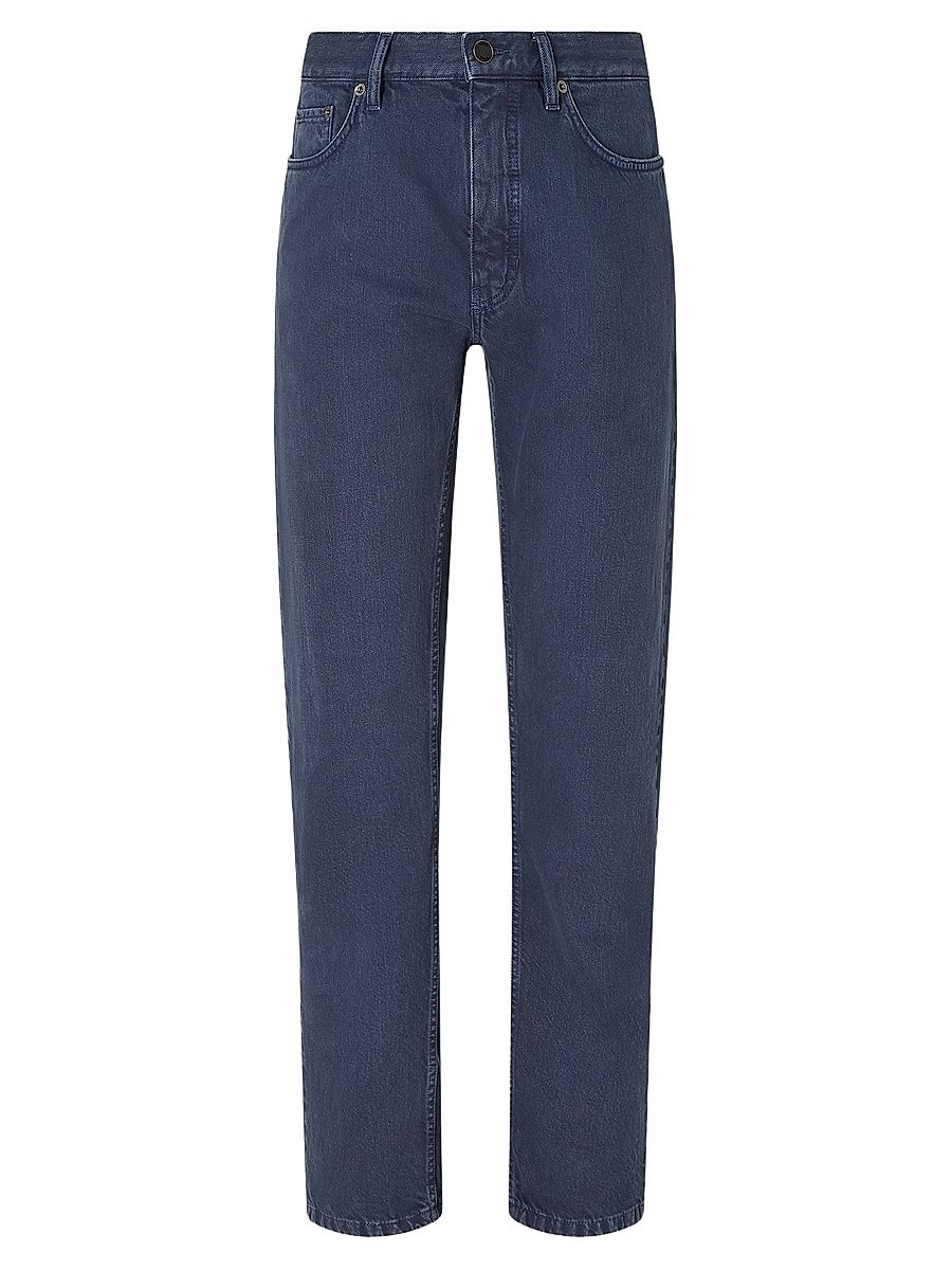 Men's Cotton Roccia Jeans - Dark Indigo Blue - Size 42