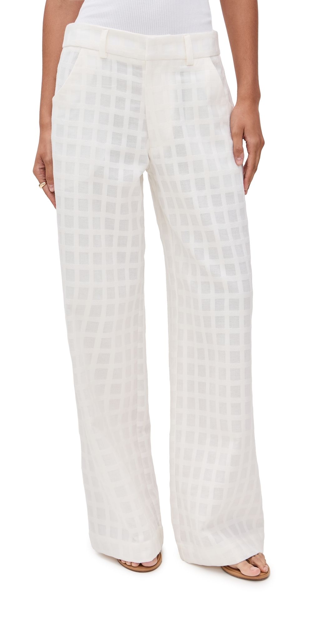Rangel Loren Pants White M