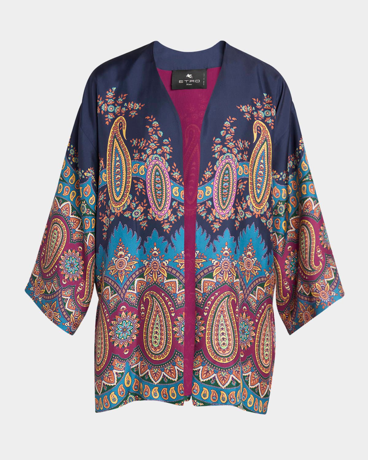 Midnight Dream Silk Jacket
