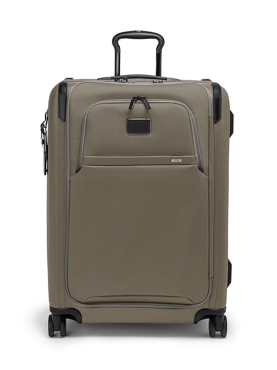 Alpha Medium Dual Expanded Suitcase - Navy