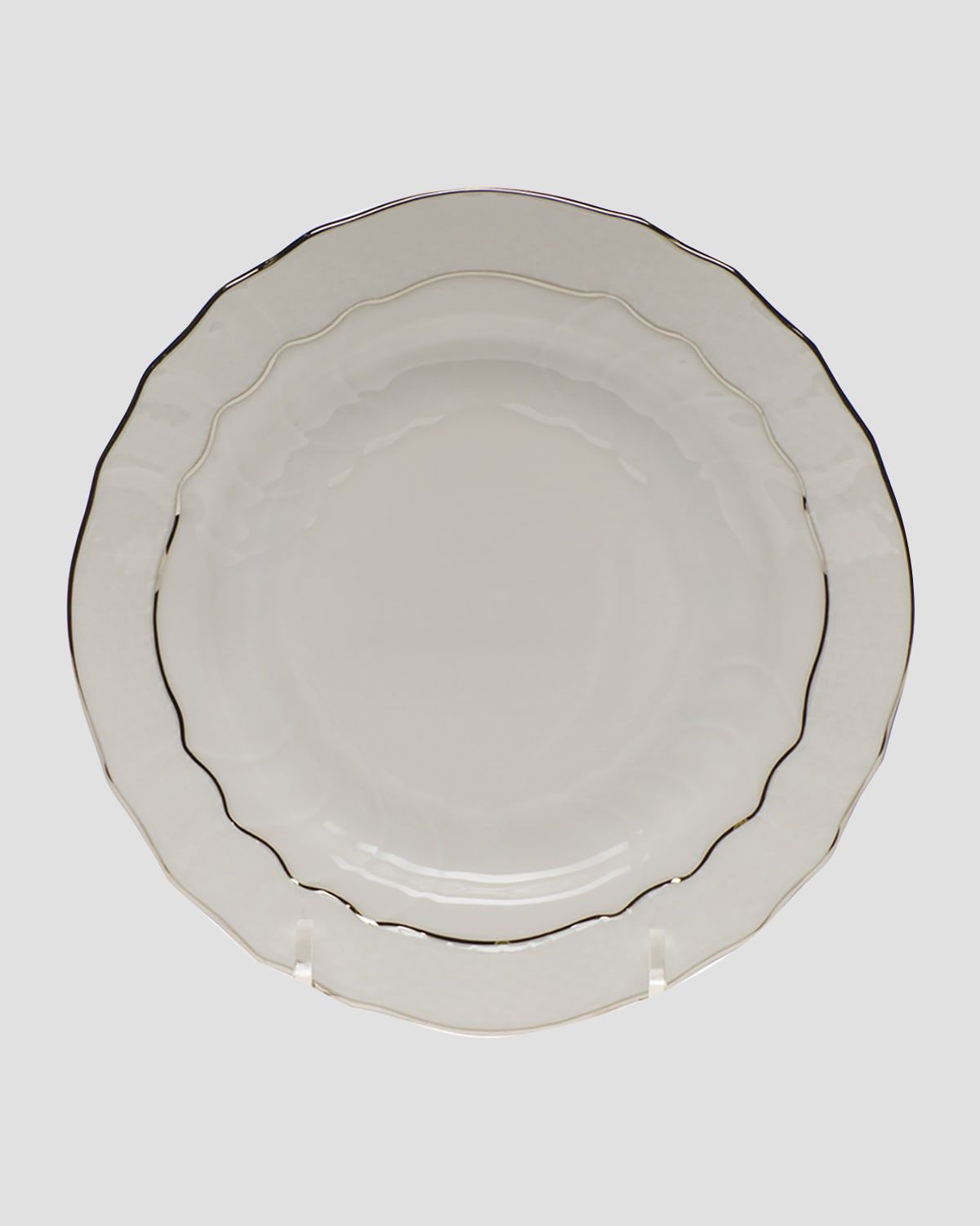 Platinum Edge Bread & Butter Plate