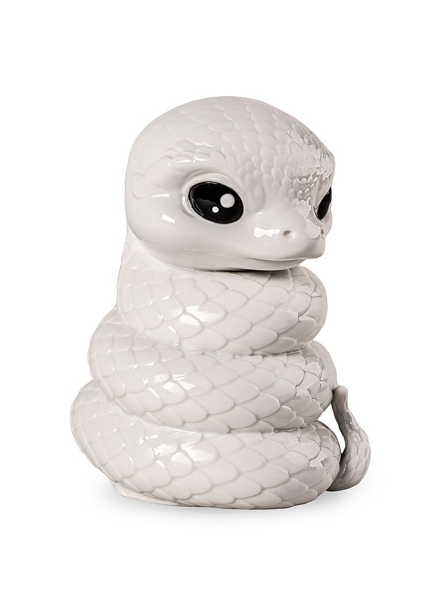 Baby Animals Snake Porcelain Figurine