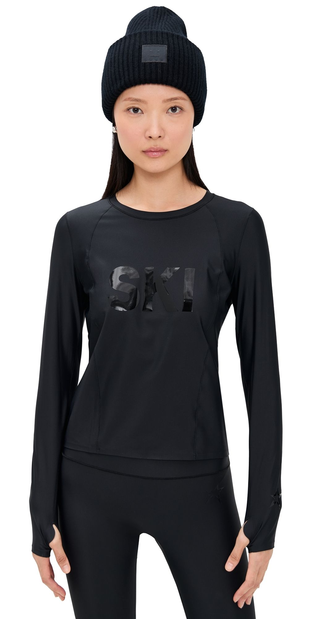 Perfect Moment Ski Crew Baselayer Top Black M