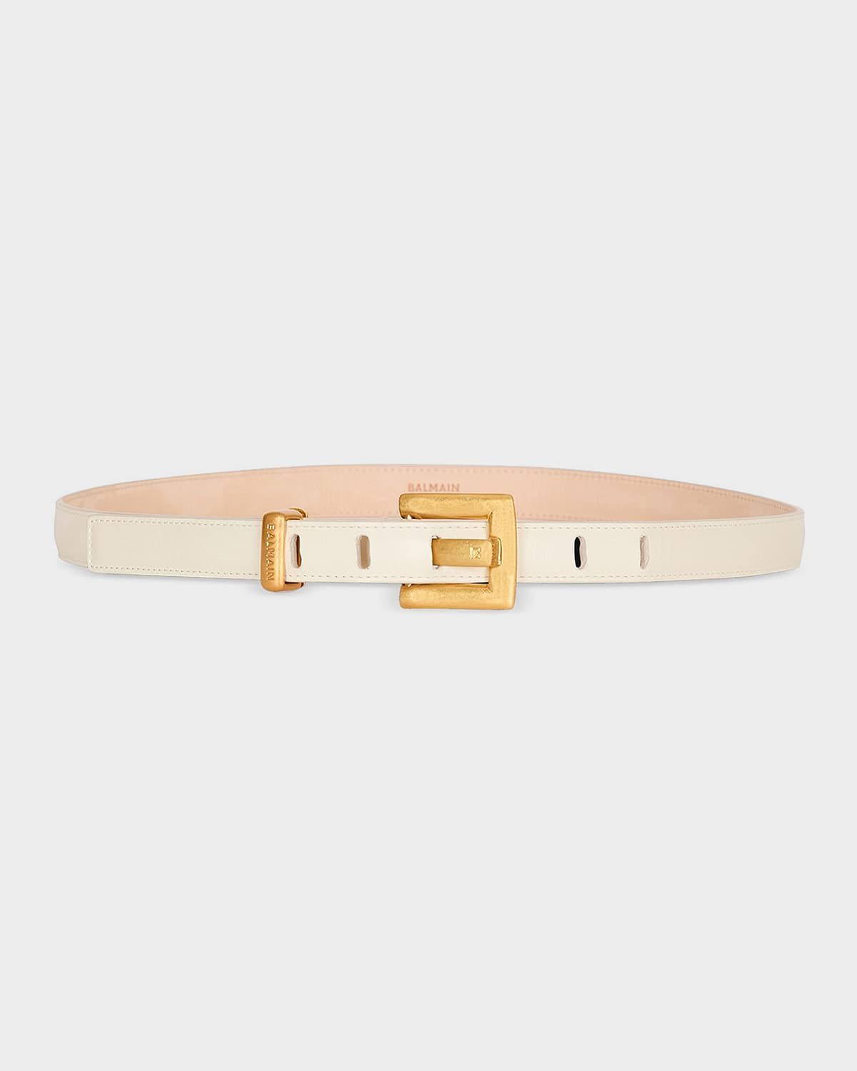 Anthem Narrow Leather Belt