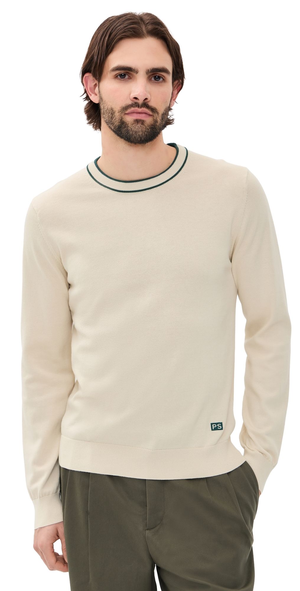 PS Paul Smith Crew Neck Sweater Parchment S