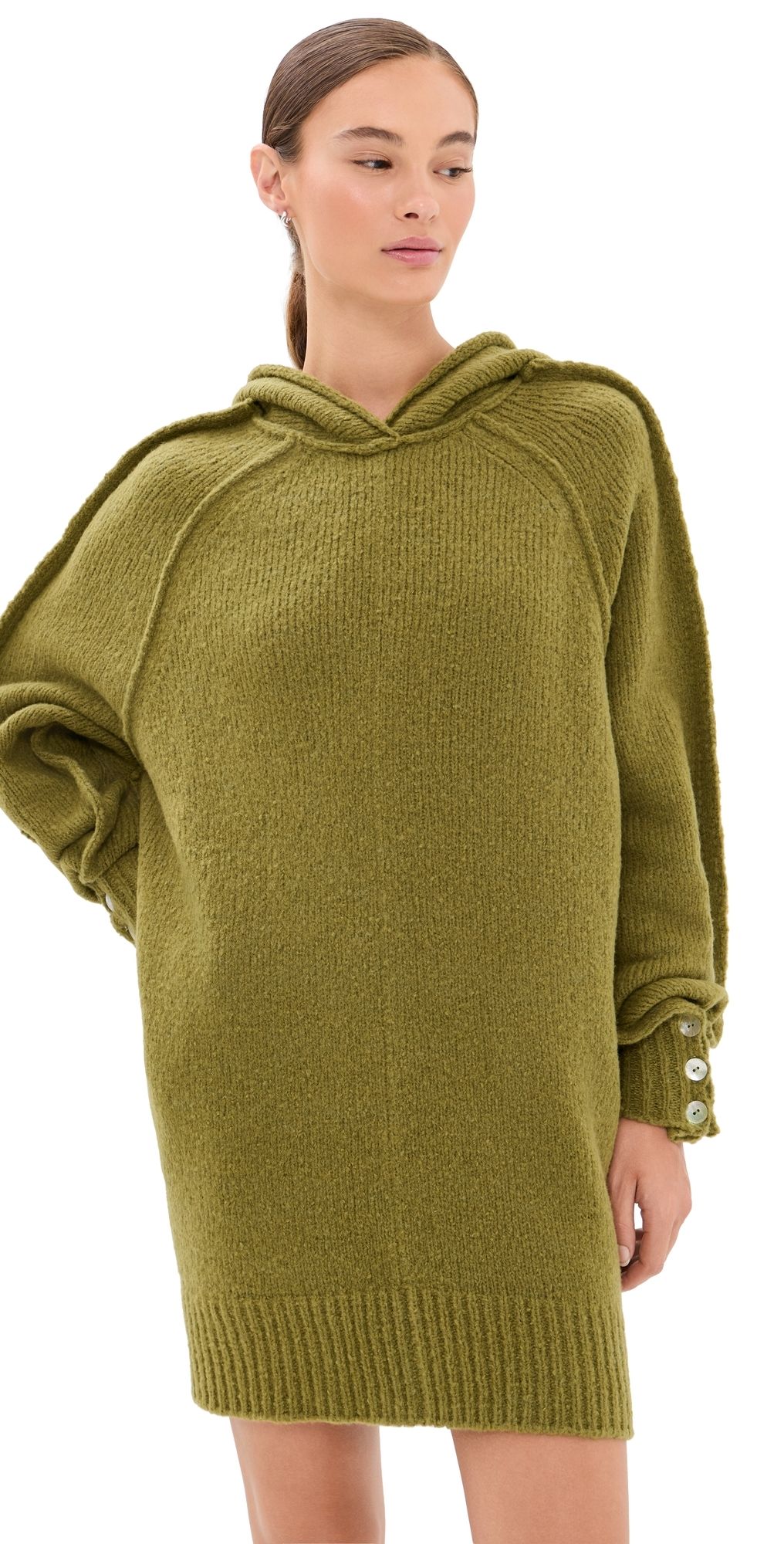 Aisling Camps Oversized Hoodie Moss M