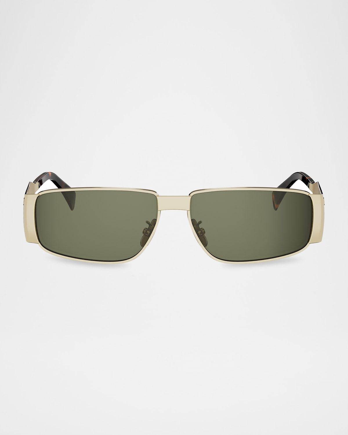 Men & apos;s Triomphe Metal Rectangular Sunglasses