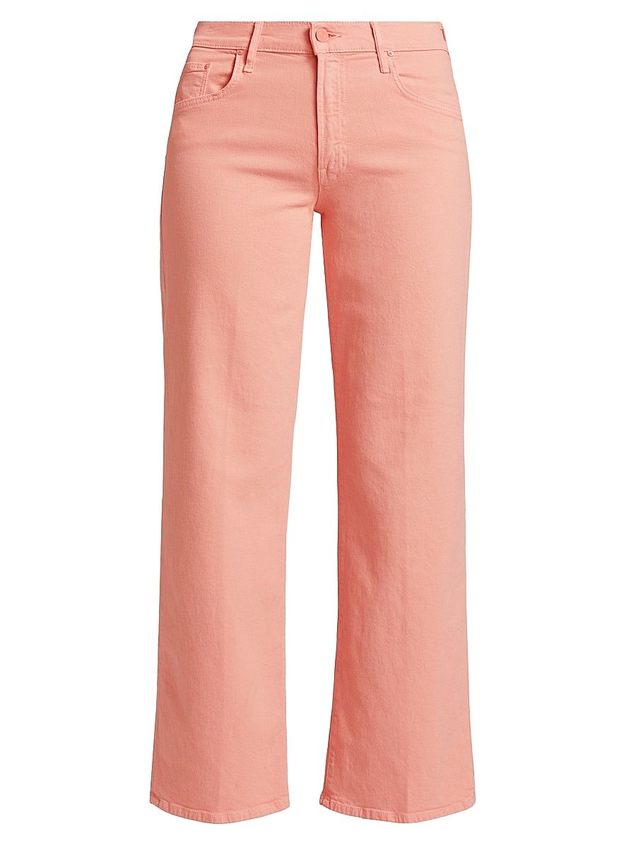 Women's Maven Mid-Rise Ankle Straight Pants - Long Time Candle Light Peach - Size 24