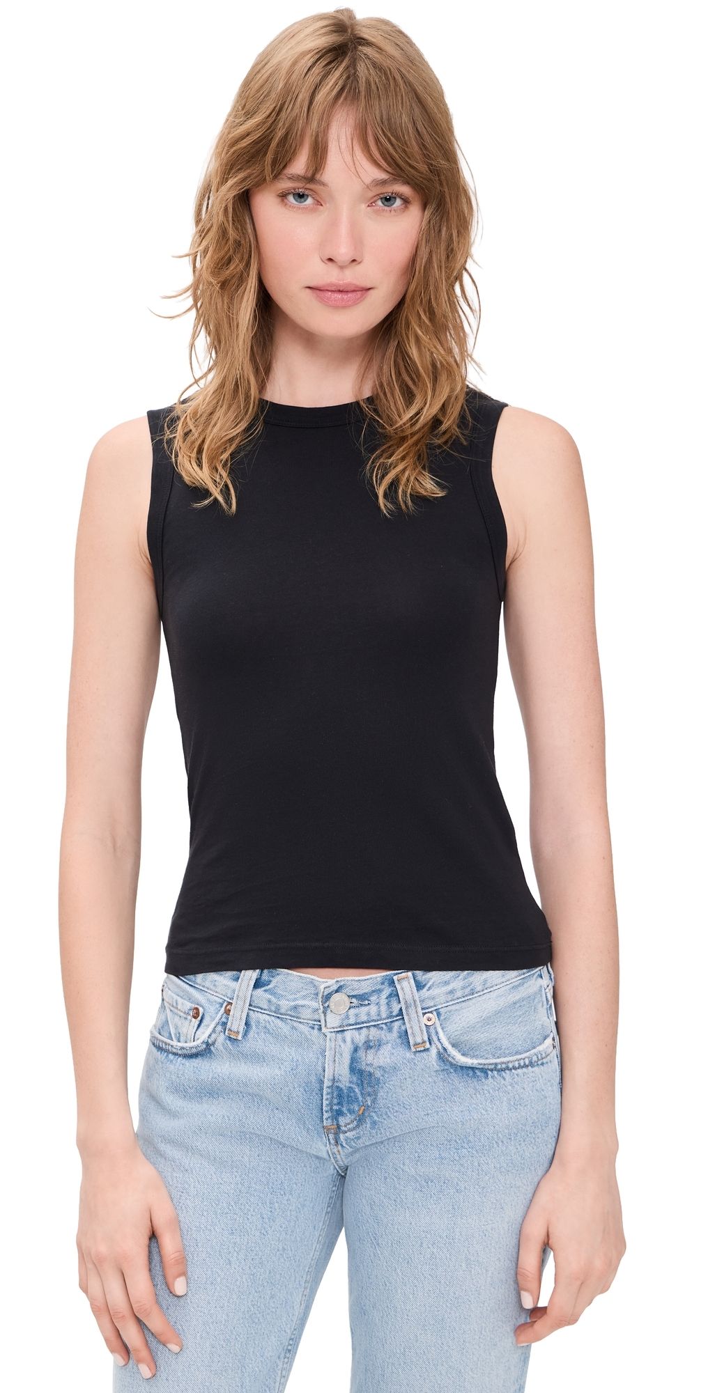 SLVRLAKE Crew Tank Raven M