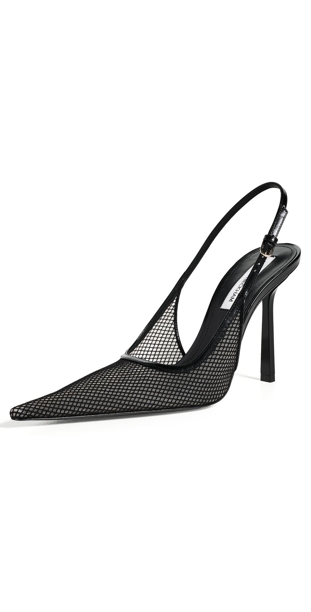Victoria Beckham Victoria Stiletto Slingback Heels 100mm Black 37