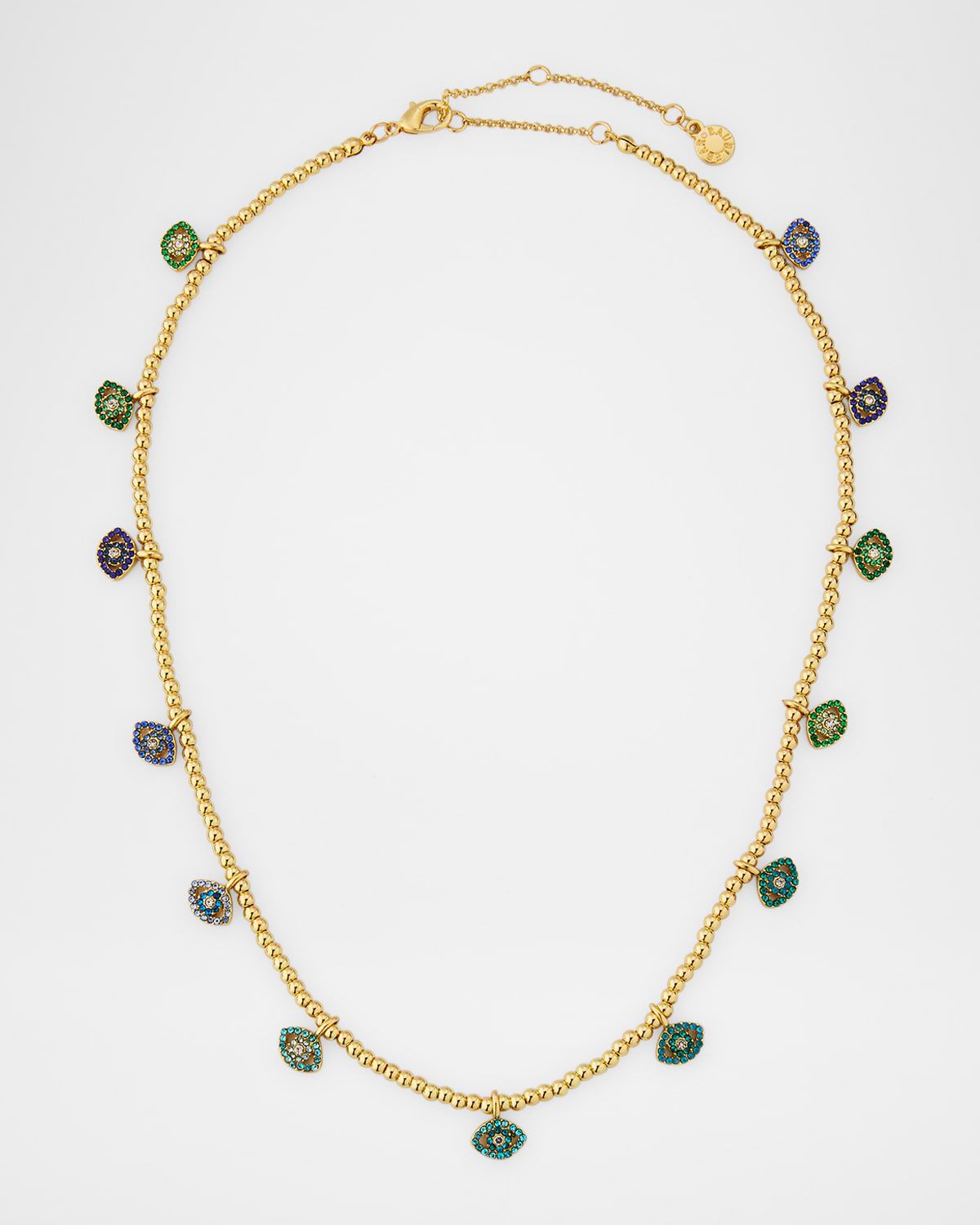 Evil Eye Pisa Bead Necklace