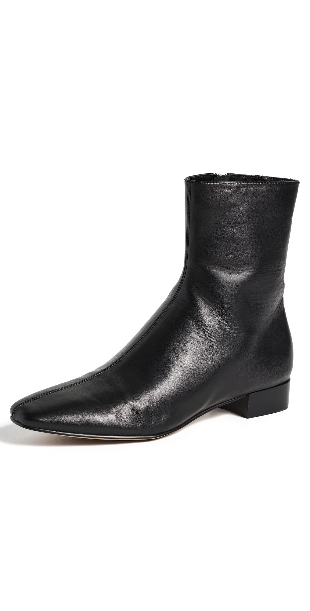 Dolce Vita Tarine Leather Booties Black Leather 7