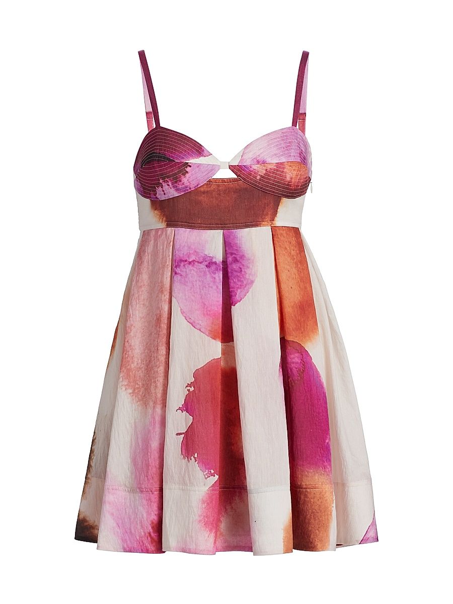 Women's Allison Printed Minidress - Mirage - Size 12