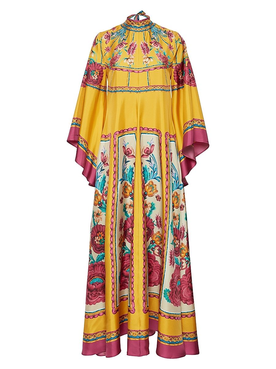 Women's Magnifico Dress - Zodiac Placee Marigold - Size Medium