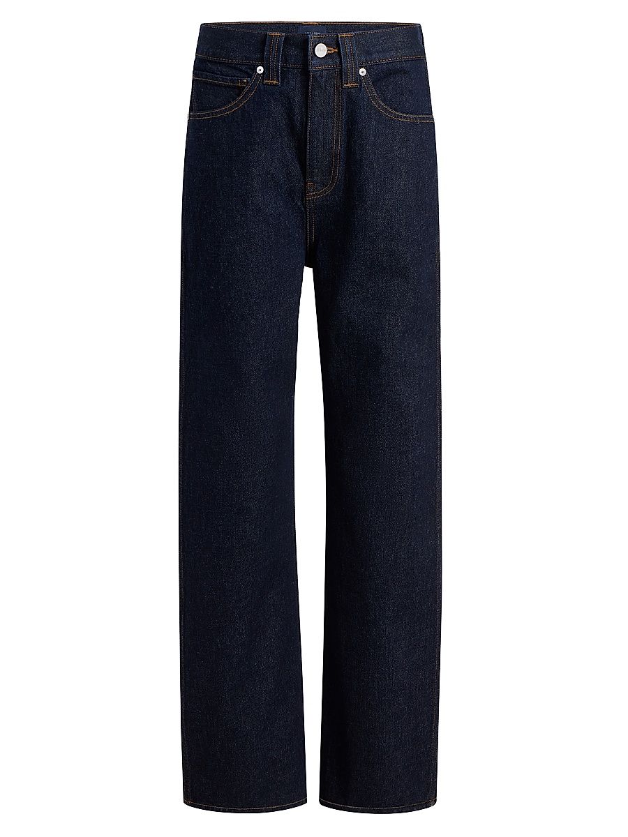 Women's Bonnie Mid-Rise Wide-Leg Jeans - Benson - Size 29