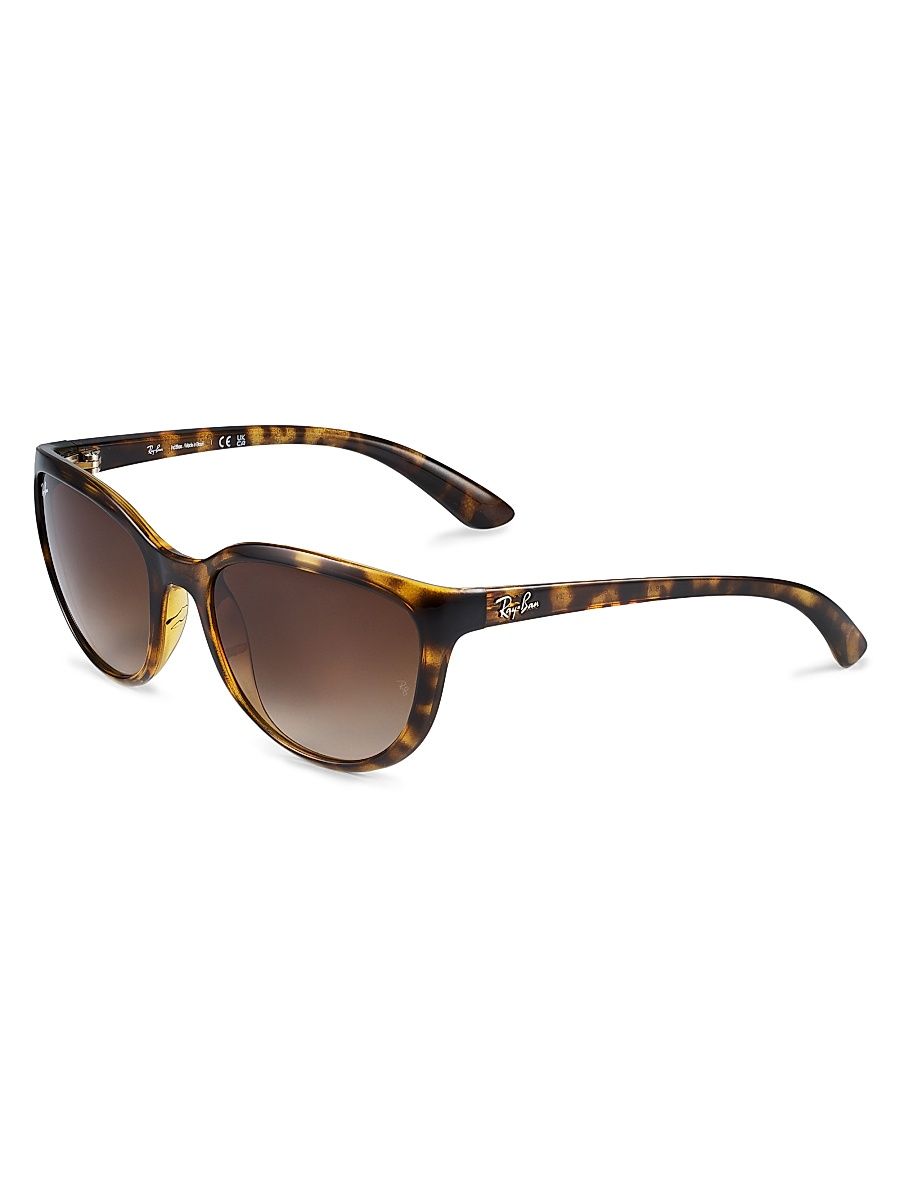 Women's Modern 59MM Cat-Eye Sunglasses - Tortoise