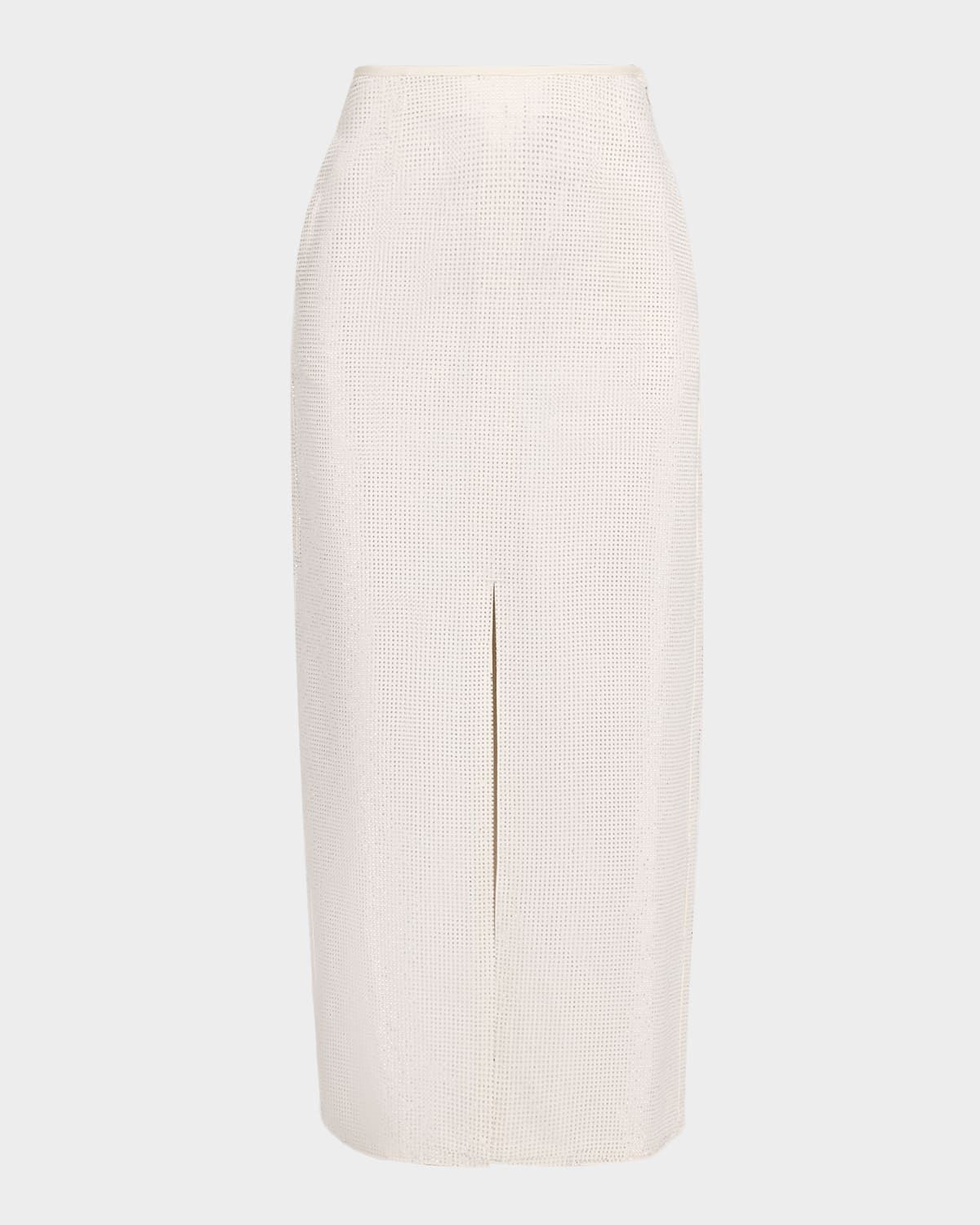 Micro Stud Long Drill Skirt