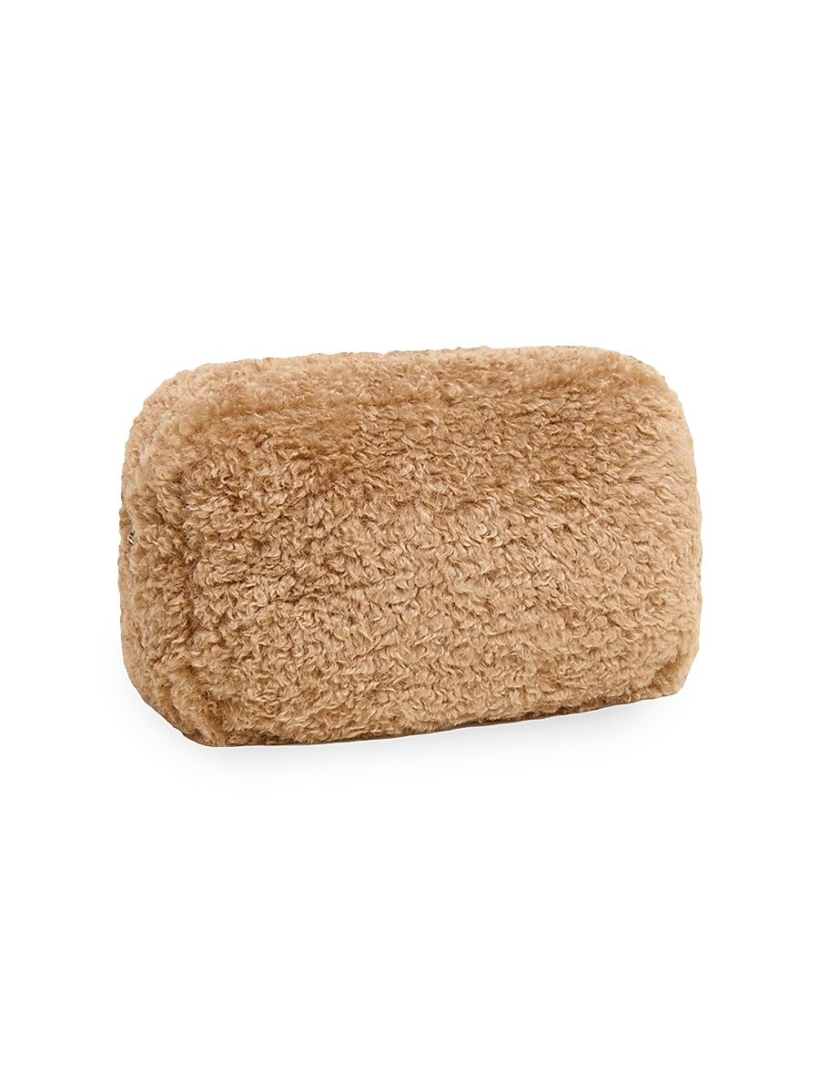 Women's Jumbo Noor Bouclette Pochette - Camel