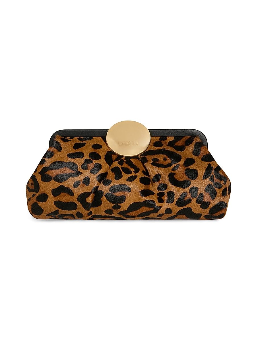 Women's Full Circle Clutch - Wildcat Haircalf