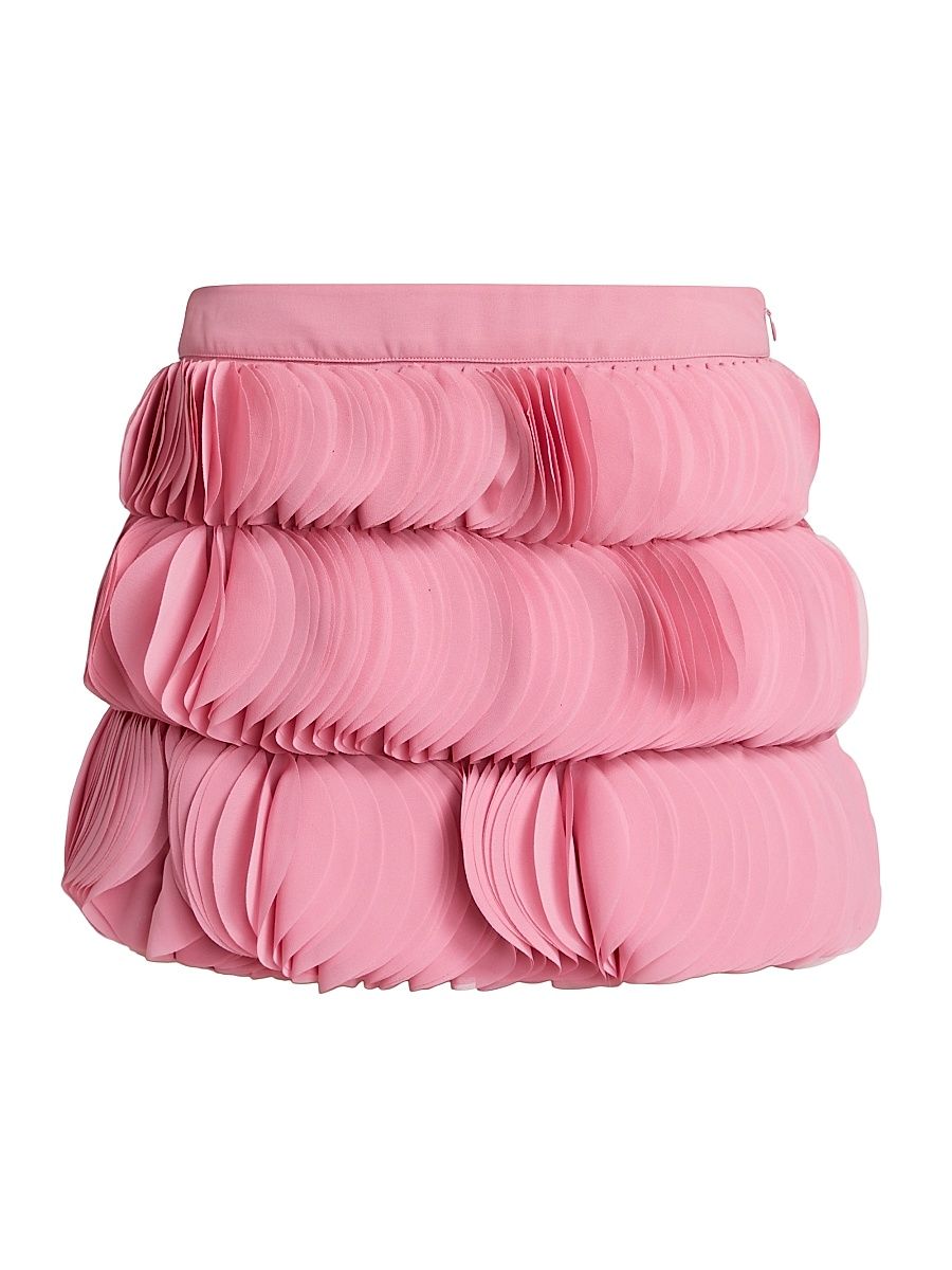 Women's Jazzlyn Appliqué Miniskirt - Pink Opal - Size 12