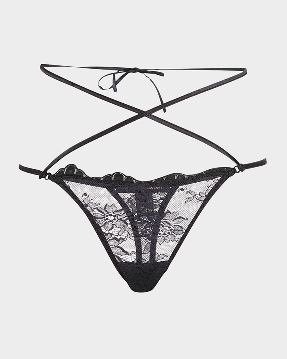 Jolie Strappy Lace Thong