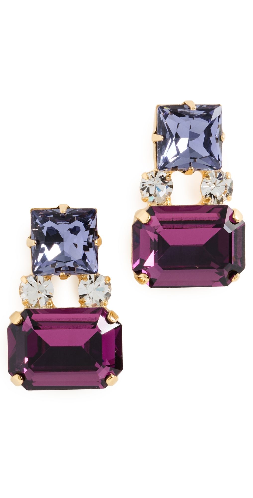 Jennifer Behr Nanette Earrings Tanzanite One Size
