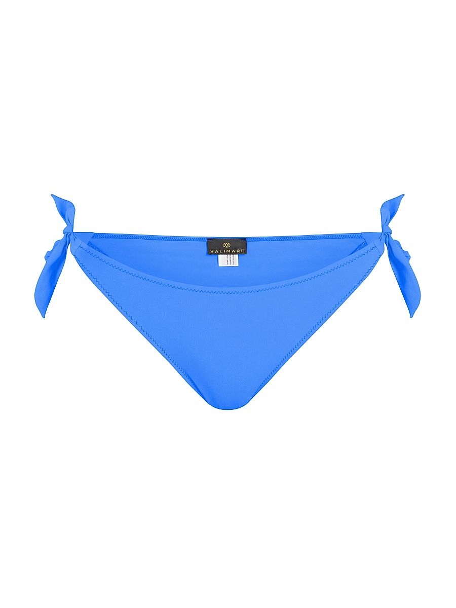 Women's Milos Knotted Bikini Bottom - Navy - Size Large