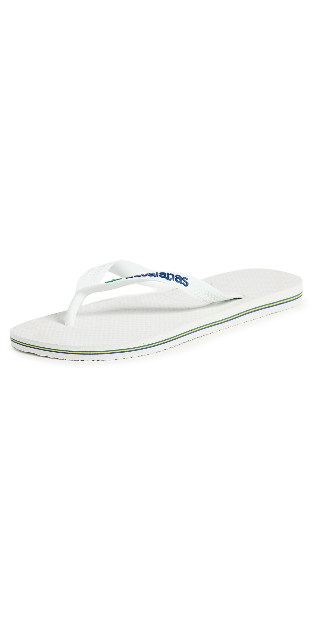 Havaianas Brazil Logo Sandals White 9/10