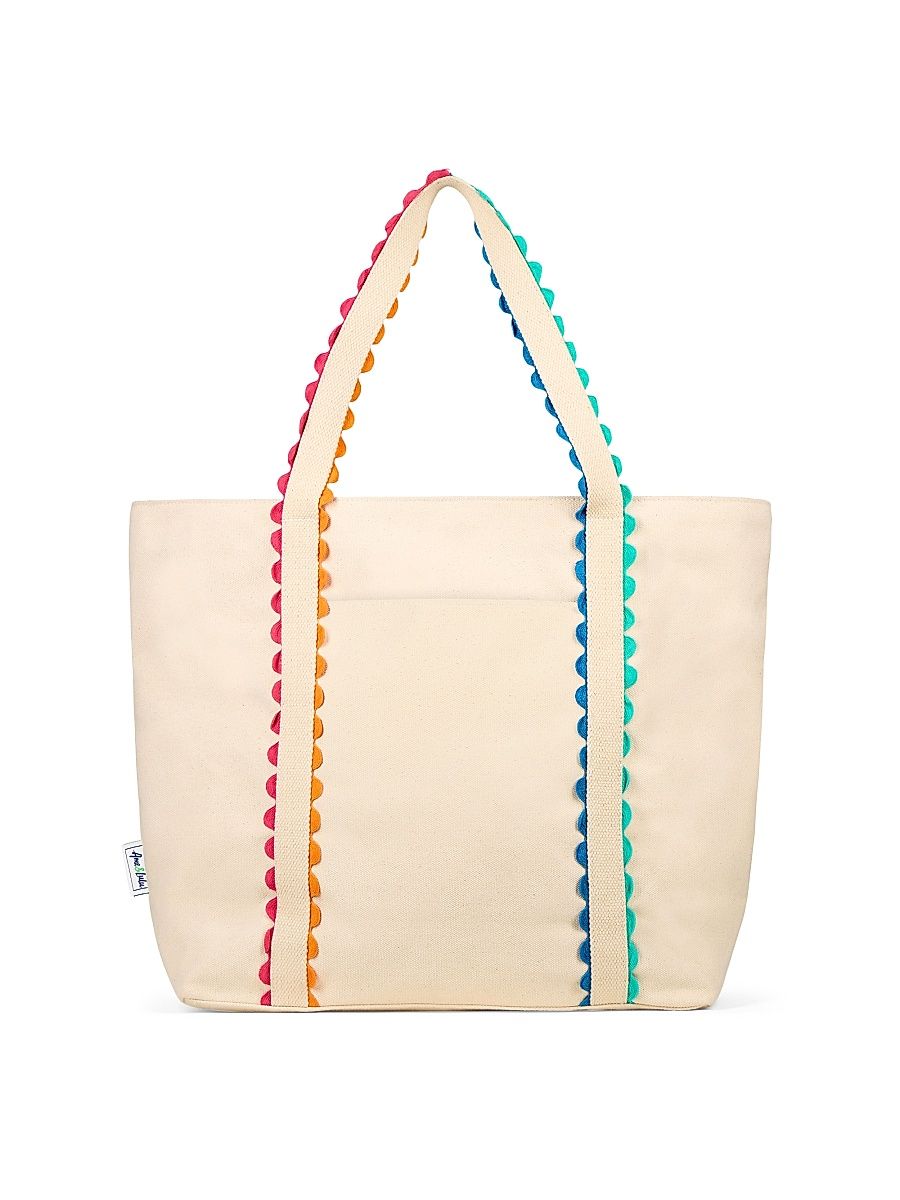 Women's Nantucket Beach Tote - Natural Multi