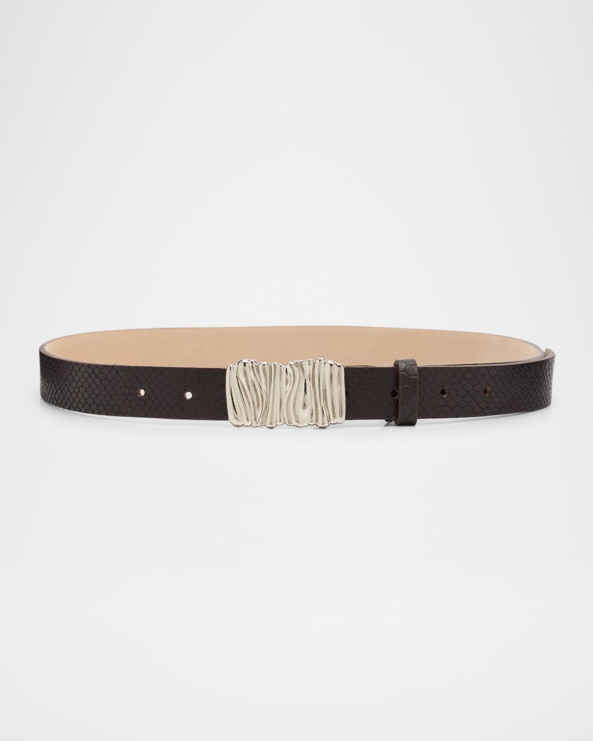 Gaia Medium Leather Belt