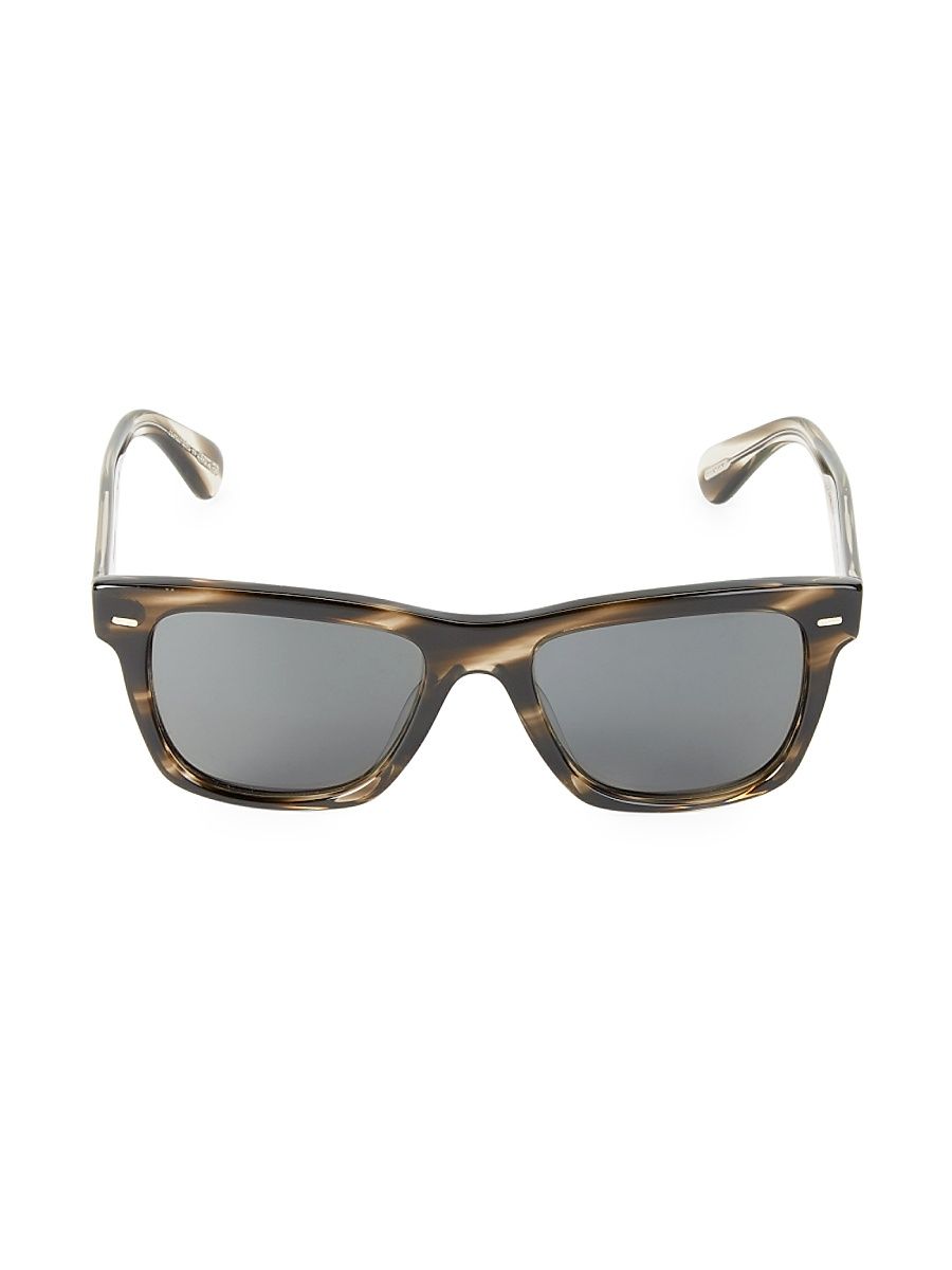 Men's 54MM Square Sunglasses - Grey