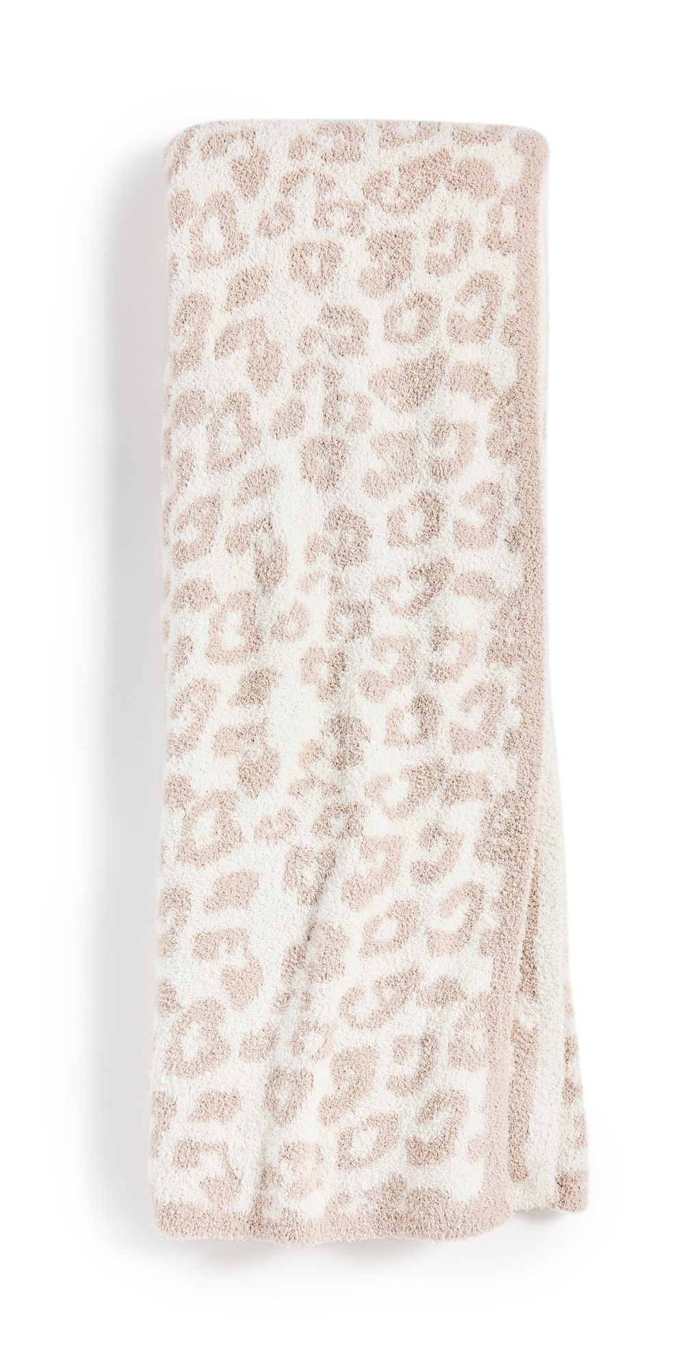 Barefoot Dreams CozyChic Barefoot In The Wild Throw Cream/Stone One Size