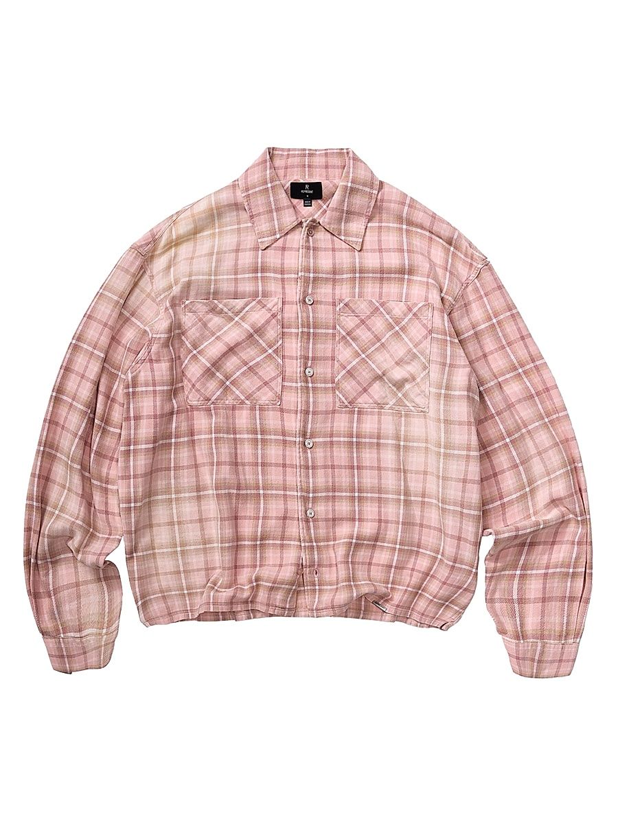 Men's Legacy Check Cotton Shirt - Quartz - Size XXL