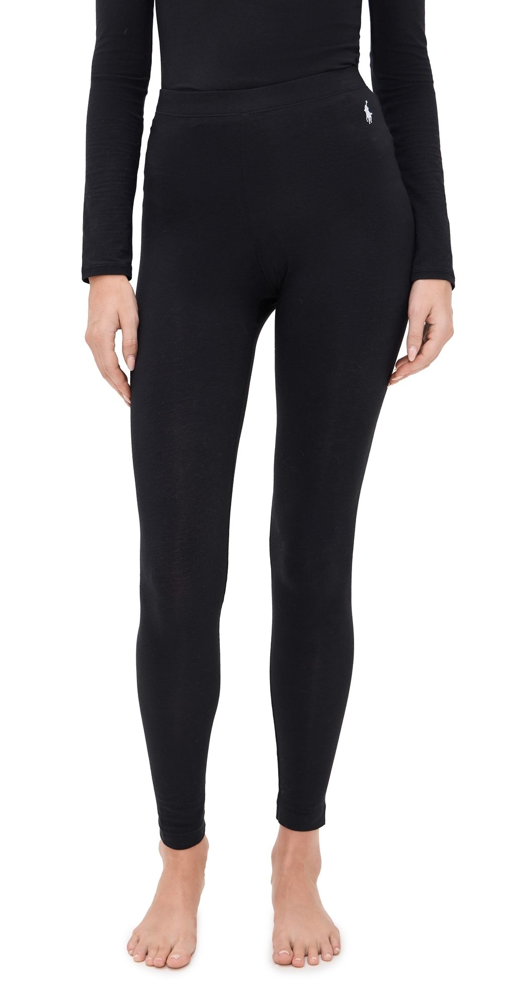 Polo Ralph Lauren Base Layer Leggings Onyx M