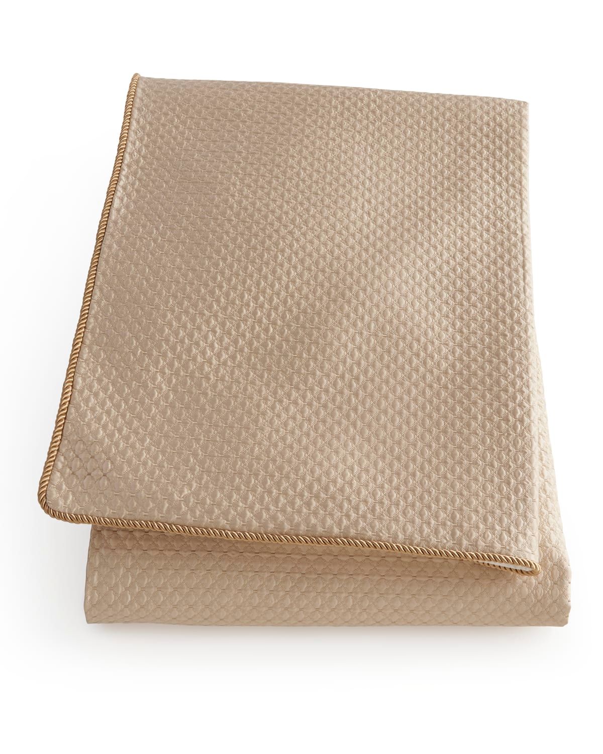 Antoinette Diamond-Stitch Coverlet