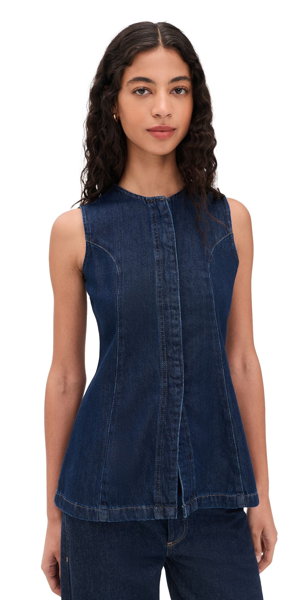 Joe's Jeans The Seamed Denim Tunic Honor M