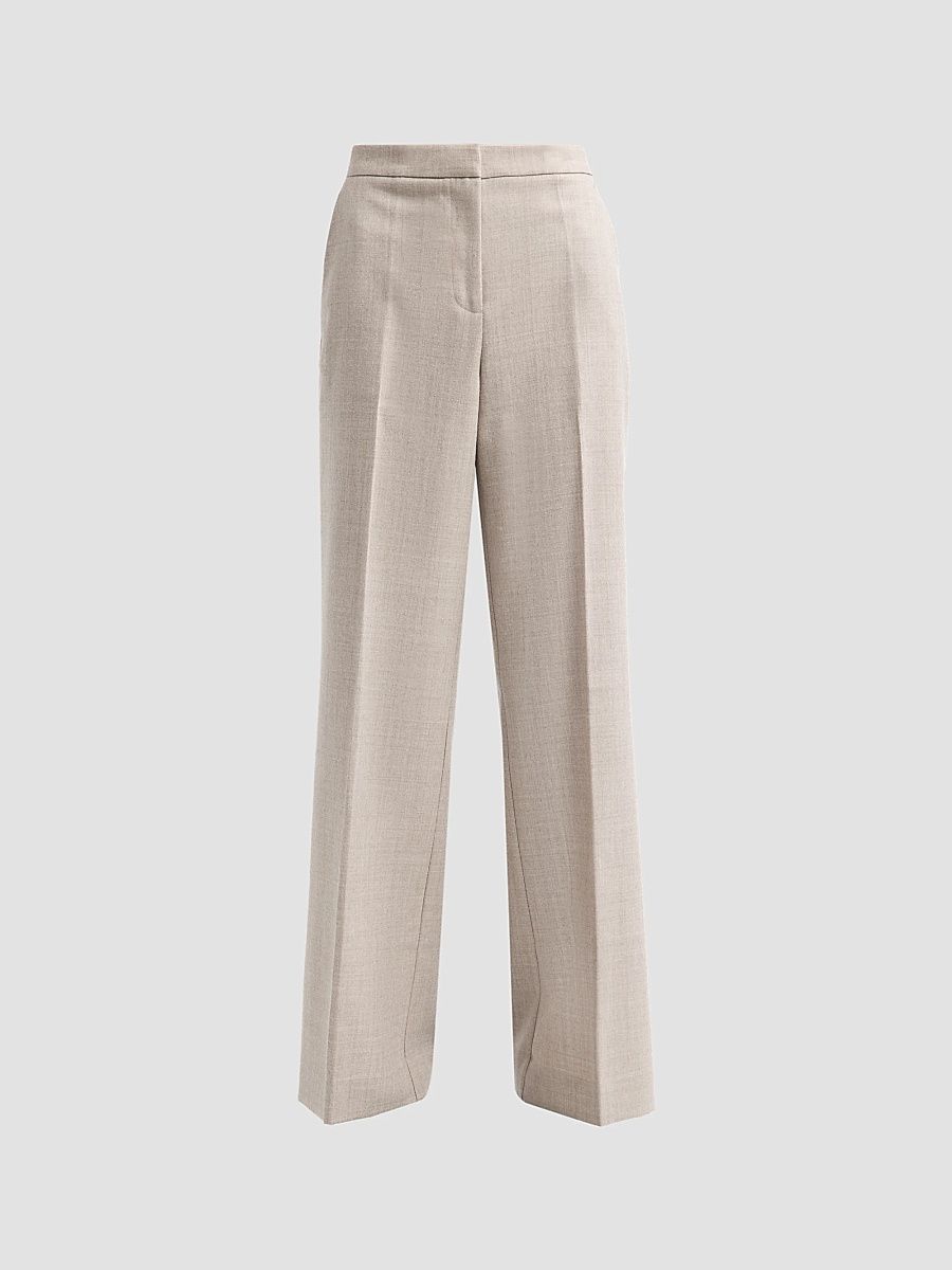 Women's Beck Wool Brushed Twill Pants - Oat - Size XL