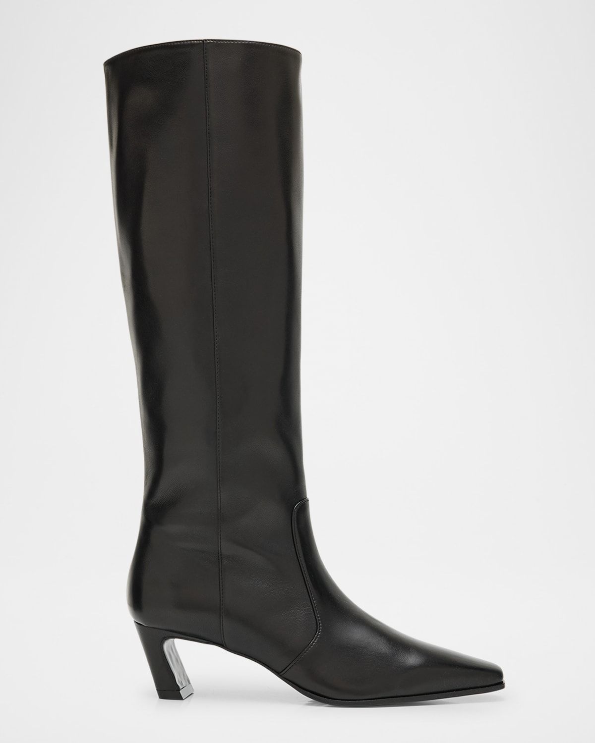 Stassi Leather Knee-High Boots
