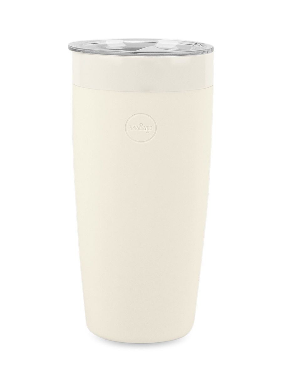 20 Oz Insulated Ceramic Tumbler - Cream