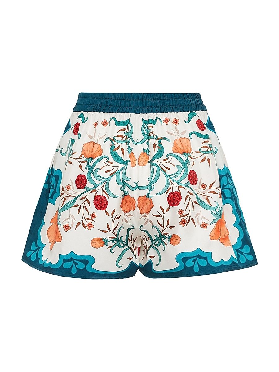 Women's Pull-Up Shorts - Morpheus Orange - Size XS