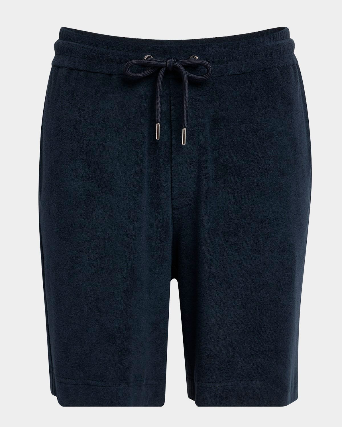 Men & apos;s Terry Drawstring Shorts