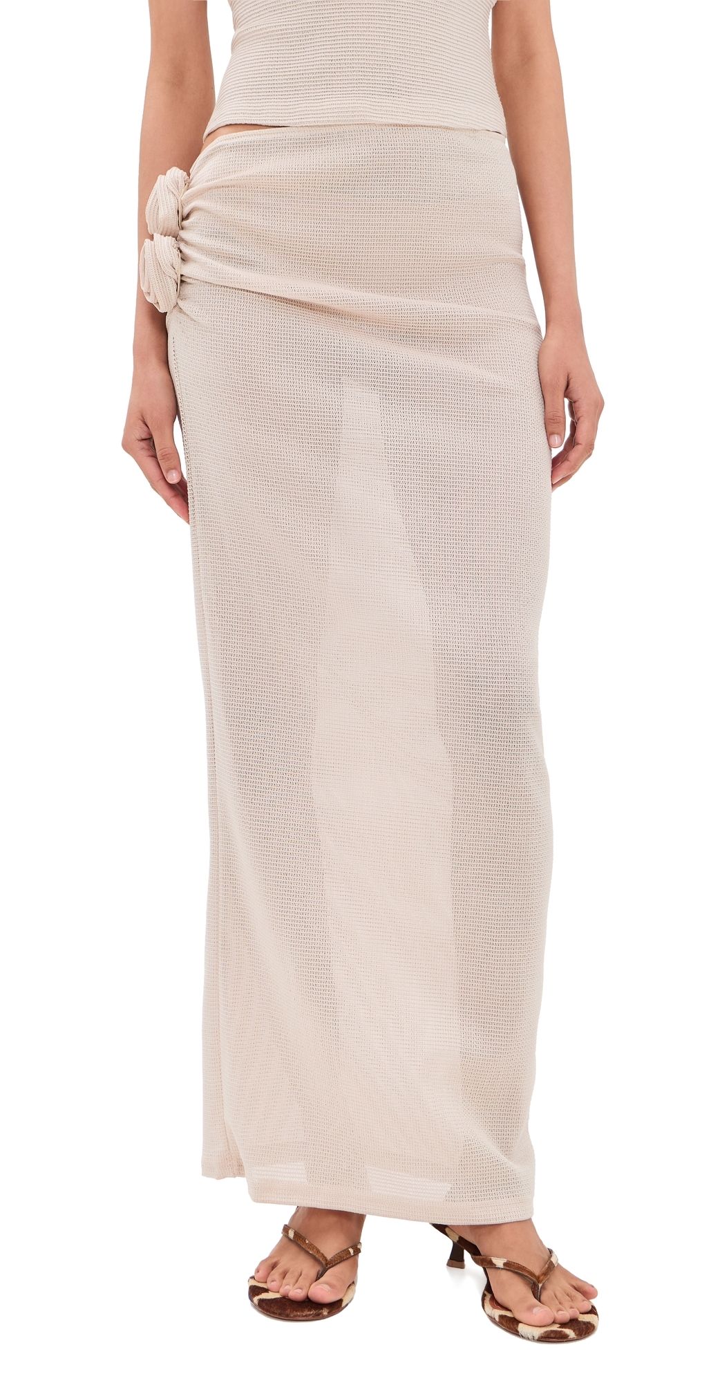 Lioness Soul Mate Maxi Skirt Sand L