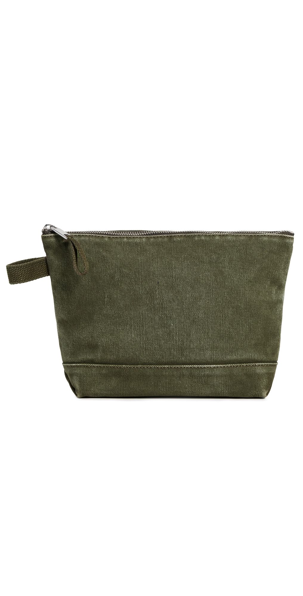 Alex Mill The Perfect Canvas Pouch Military Olive One Size