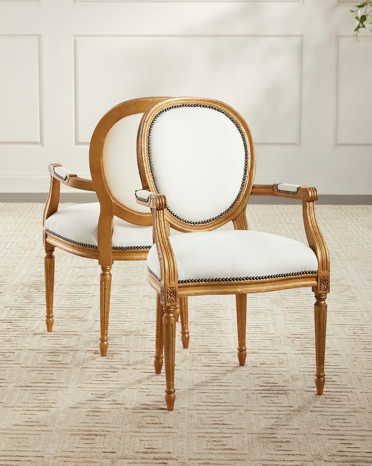 Serena Arm Chairs, Set of 2