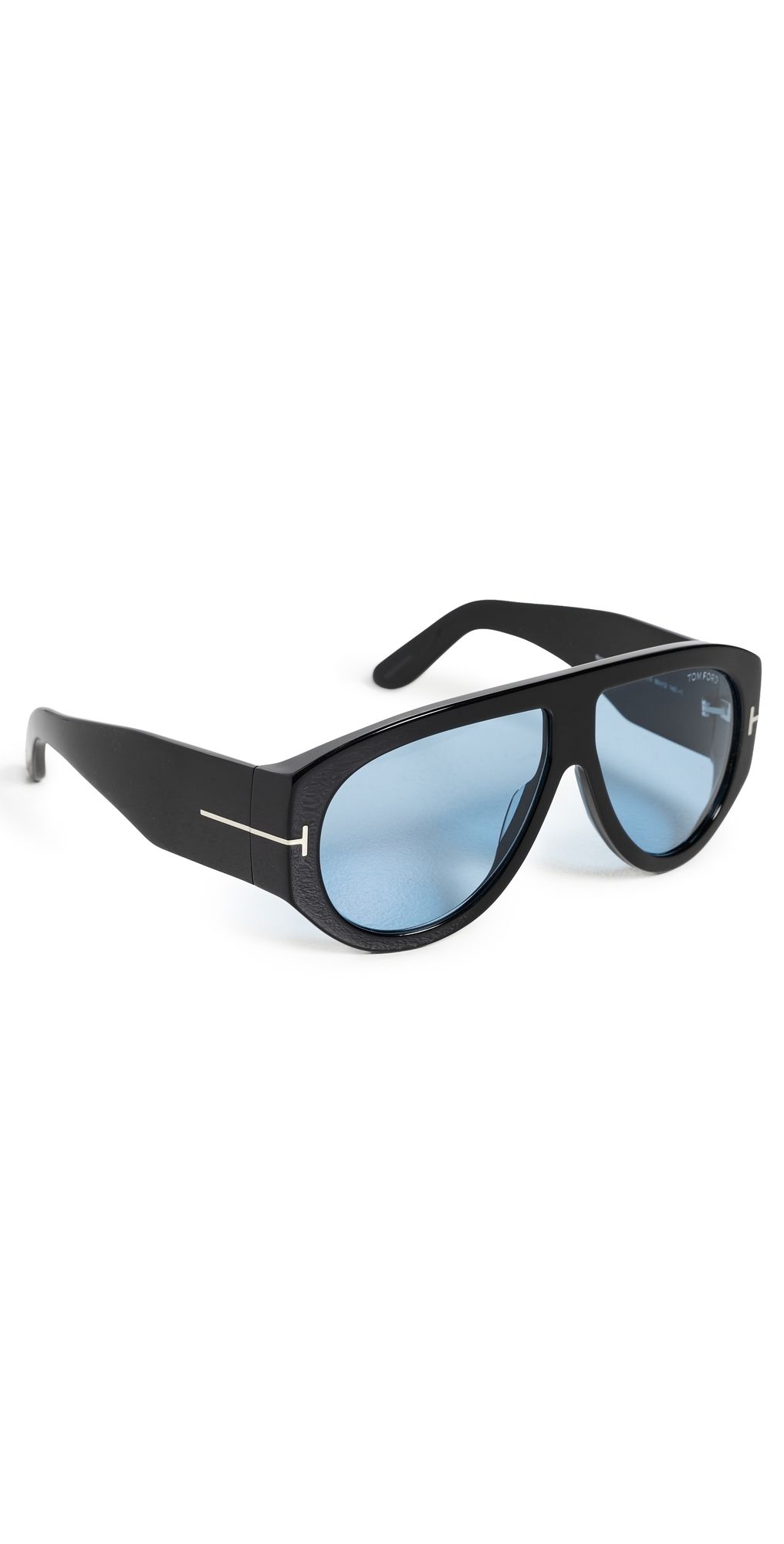 Tom Ford Bronson Sunglasses Shiny Black One Size